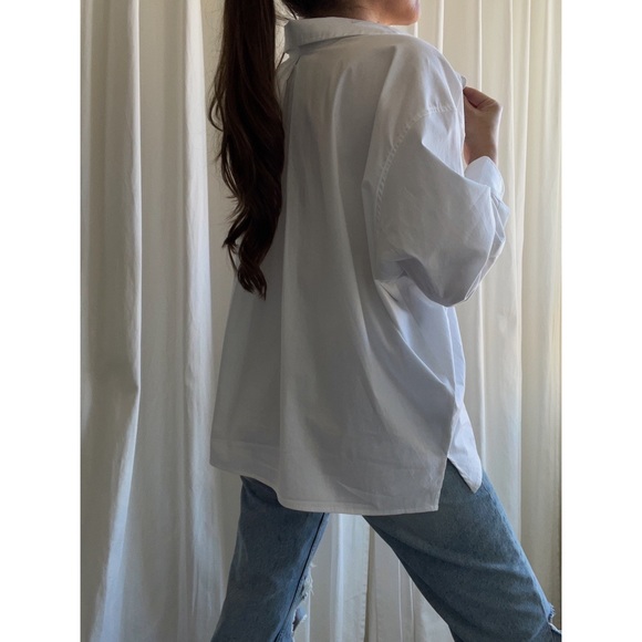 GISELE SHIRT — In White - Picture 8 of 10